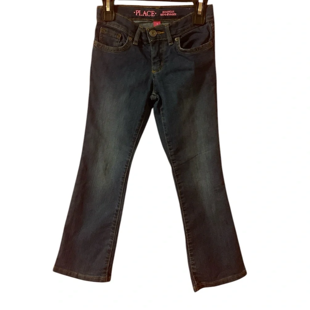 The Children’s Place Medium Wash Bootcut Jeans Girls 6